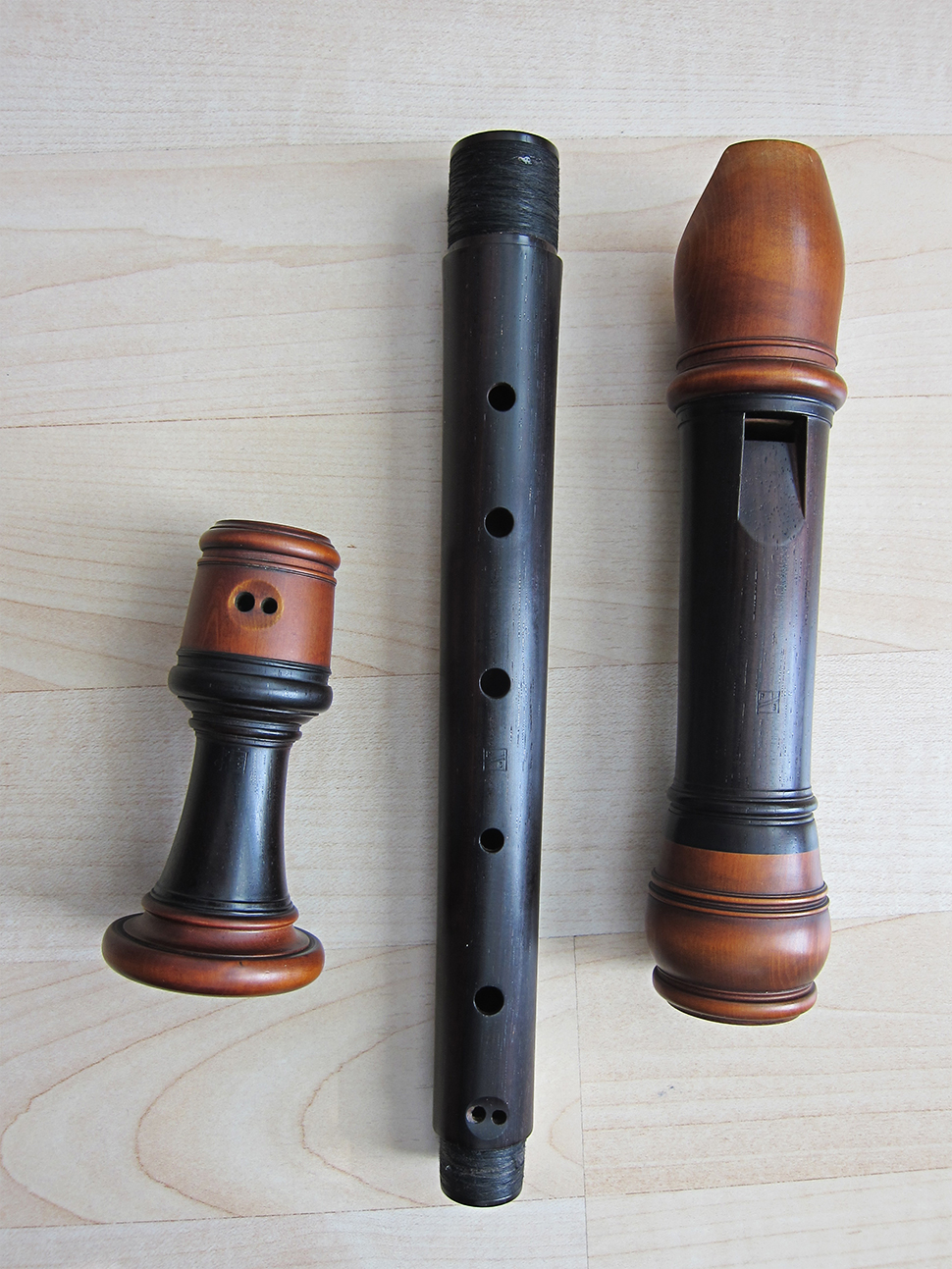 Bressan alto recorder by Pietro Sopranzi