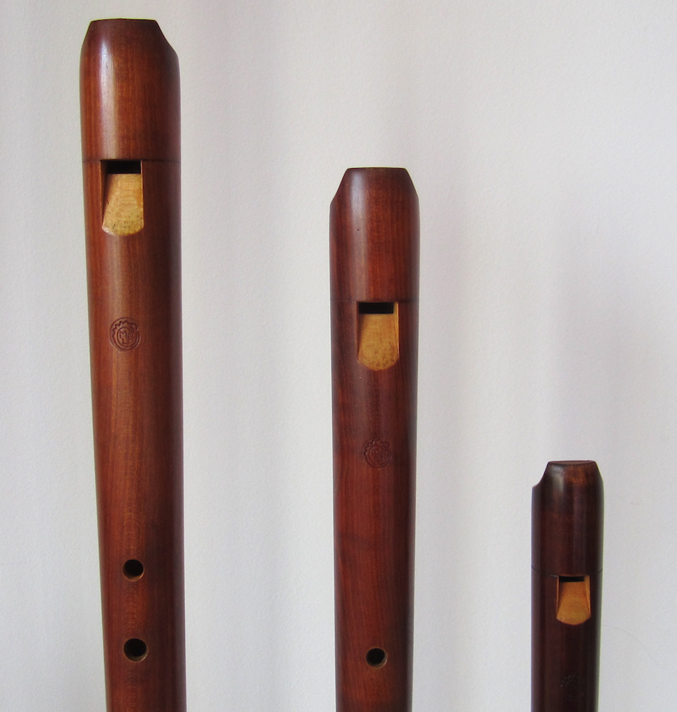 Renaissance Recorder Consort 440 Hz by Walter Meili for sale