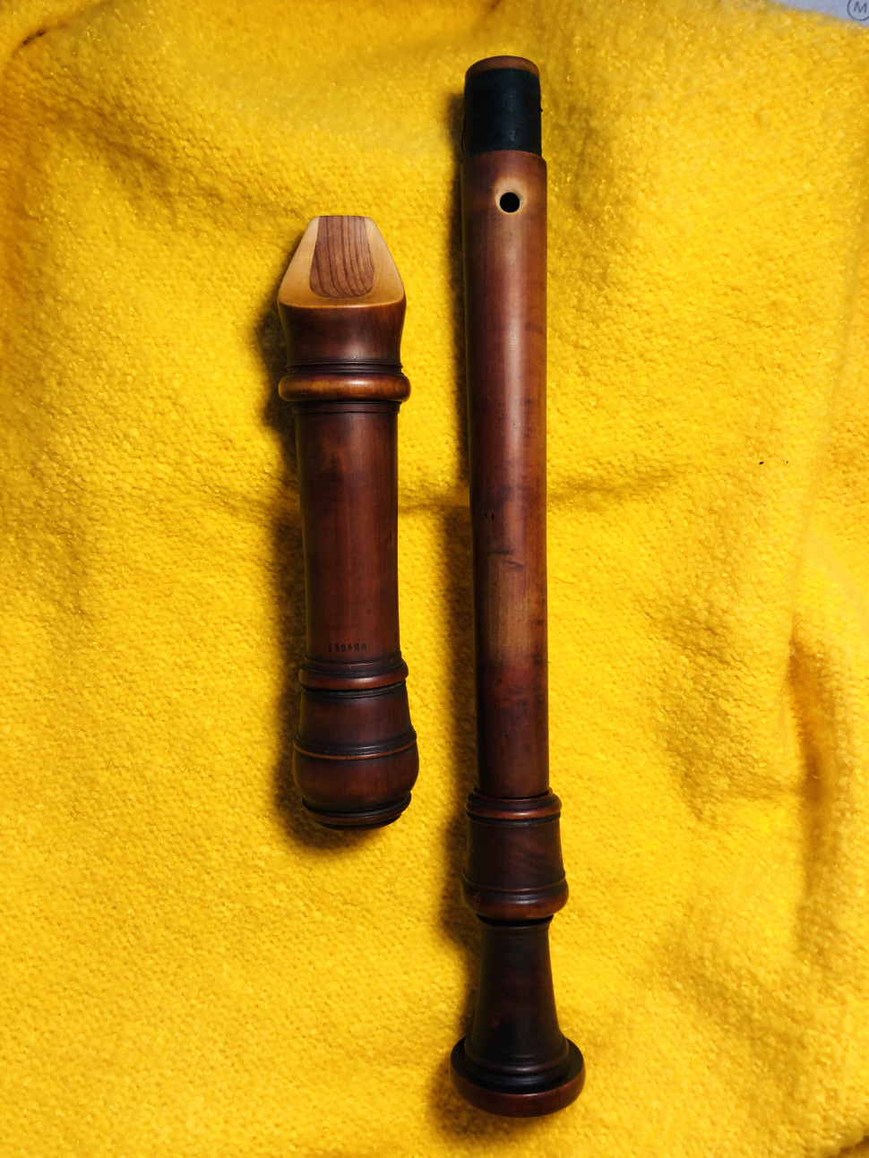 Baroque alto recorder by Jean-Luc Boudreau after Debey — Recorders for Sale